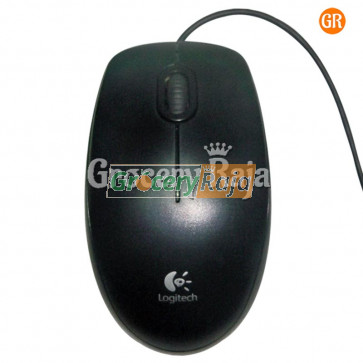 Logitech B100 Optical USB Mouse - Black [21 CARDS]