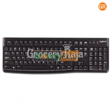 Logitech K120 USB  Keyboard - Black