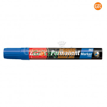 Luxor Refillable Permanent Marker - Blue