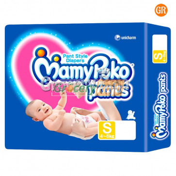 Mamy Poko Pant Style Diapers Small 4-8 Kg 9 Diapers
