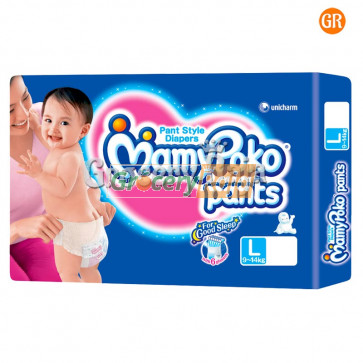 Mamy Poko Pant Style Diapers Large 9-14 kg 38 Diapers