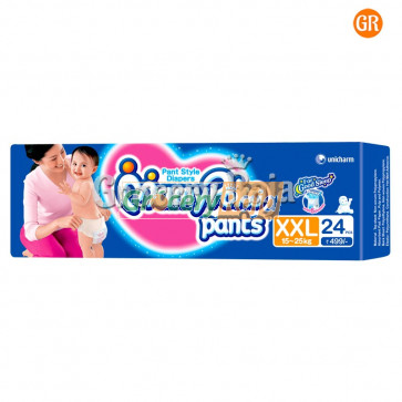 Mamy Poko XXL 15-25 kg Pant Style Diapers 24 Diapers