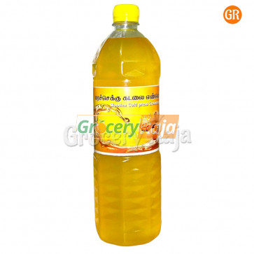 Shree Kandha ORGANIC Marachekku Groundnut Oil 1 Ltr (மரச்செக்கு கடலெண்ணெய்)