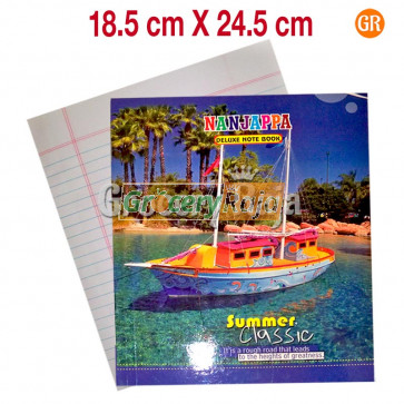 Medium Size Notebook 192 Pages - Ruled