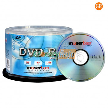 Moser Baer DVD (Pack of 100) [125 CARDS]