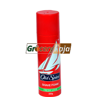 Old Spice Fresh Lime Shaving Foam 250 gms