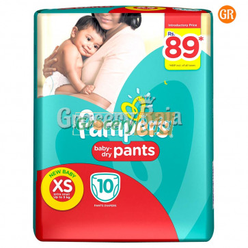 Pampers Pant Diaper - Extra Small (Upto 5 Kg) 10 pcs