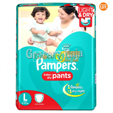 Pampers Pant Diaper - Large (9-14 Kg) 8 pcs