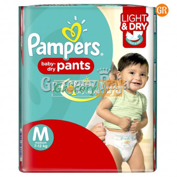 Pampers Pant Diaper - Medium (7-12 Kg) 76 pcs