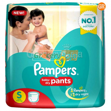 Pampers Pant Diaper - Small (4-8 Kg) 60 pcs