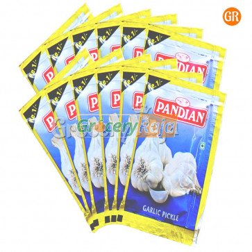 Pandian Garlic Pickle Rs. 1 Sachet (Pack of 12)