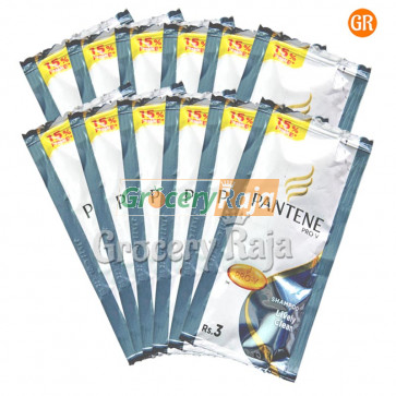 Pantene Lively Clean Shampoo Rs. 3 Sachet (Pack of 12)