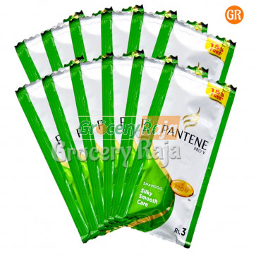 Pantene Silky Smooth Care Shampoo Rs. 3 Sachet (Pack of 12)