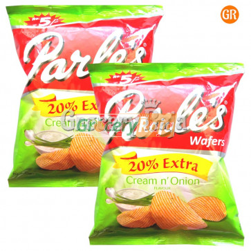 Parle Cream n Onion Chips Rs. 5 (Pack of 2)