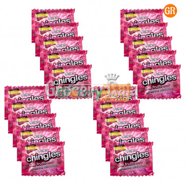 Pass Pass Chingles Tutti Frutti Rs. 1 (Pack of 20)