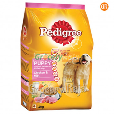 Pedigree Dog Food with Chicken & Milk - Puppies 1.2 Kg
