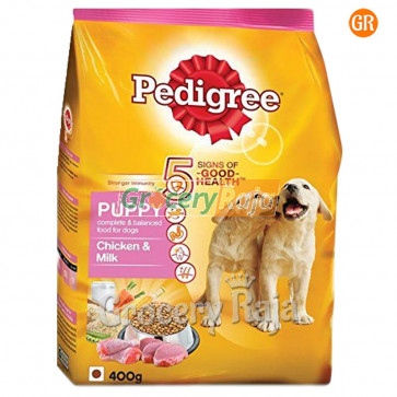 Pedigree Dog Food with Chicken & Milk - Puppies 400 gms