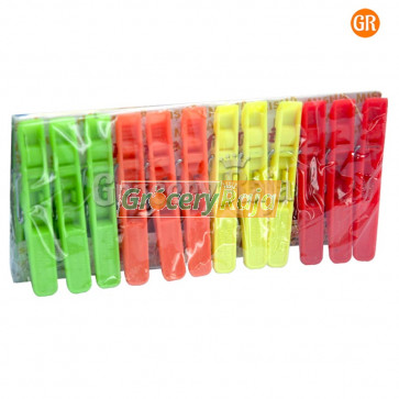 Plastic Cloth Clip 12 Pcs