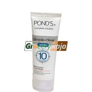 Ponds Pimple Clear White Multi Action Facial Wash 50 gms