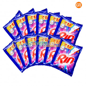 Rin Detergent Powder Rs. 2 Sachet (Pack of 12)