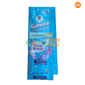 Safewash Fabric Conditioner Ocean Breeze Blue Rs. 3 Sachet (Pack of 6)