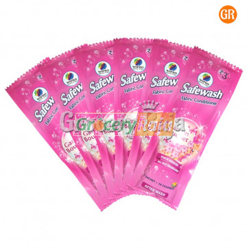 Safewash Fabric Conditioner Garden Bouquet Pink Rs. 3 Sachet (Pack of 6)