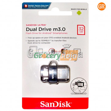 SanDisk Ultra Dual 32GB USB 3.0 OTG Pen Drive
