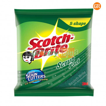 Scotch Brite Dishwash Scrubber 1 pc