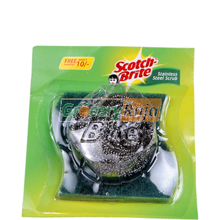Scotch Brite Pad - Steel Scrub 6 pc