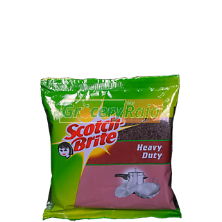 Scotch Brite Scrub Pad - Heay Duty (9 x 7.5 cm) 4 pc