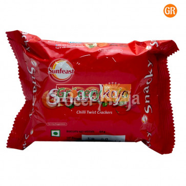 Sunfeast Snacky Chilli Twist Crackers Rs. 10