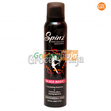 Spinz Black Magic Deodorant 150 ml