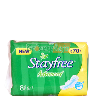 Stayfree Advanced Ultra Thin Sanitary 8 Pads