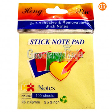 Sticky Note 3x3 Inch