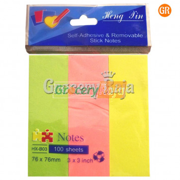 Sticky Note Small Size 3x1 Inch