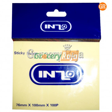 Sticky Note Medium Size 3x4 Inch [5 CARDS]