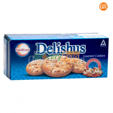 Sunfeast Delishus Gourmet Cookies - Nuts & Raisins Rs. 60