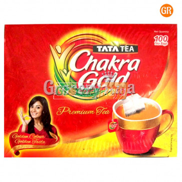 Tata Chakra Gold Plain - 100 Tea Bags