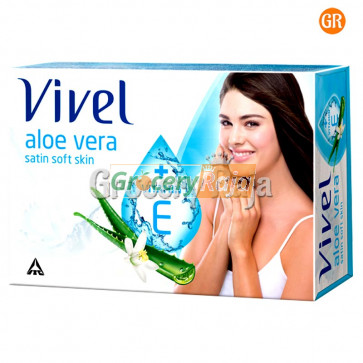 Vivel Aloevera Satin Soft Skin Soap 100 gms