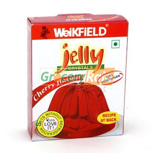 Weikfield Jelly Crystals - Cherry Flavour 90 gms