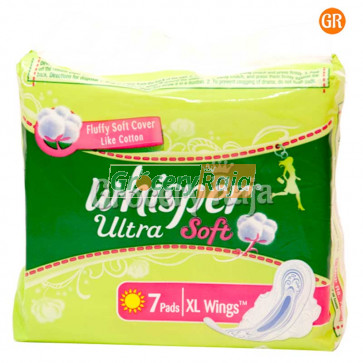 Whisper Ultra Soft XL Wings 6 Pads