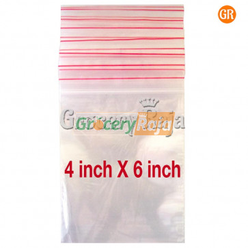 Zip Lock Covers 4x6 Inch (Pack of 100)