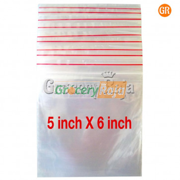Zip Lock Covers 5x6 Inch (Pack of 100)