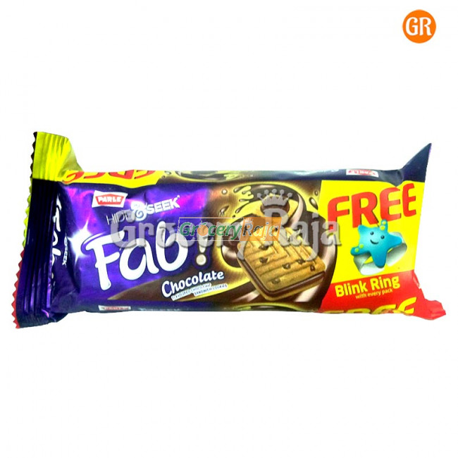 Parle Hide Seek Fab Chocolate Choco Chip Cookies Rs 30