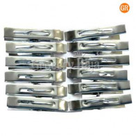 Steel Cloth Clip 12 Pcs