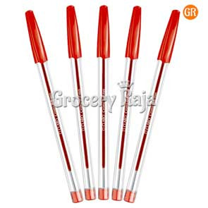 Claro Ball Point Pen - Red Rs. 5 (Set of 5)