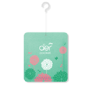 Godrej Aer Pocket Bathroom Fragrance Morning Misty Meadows 30 Days 1 pc