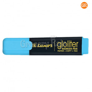 Luxor Gloiter Highlighter Marker Pen - Blue