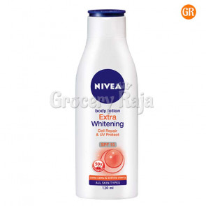 Nivea Extra Whitening Cell Repair and UV Protect Body Lotion 120 ml
