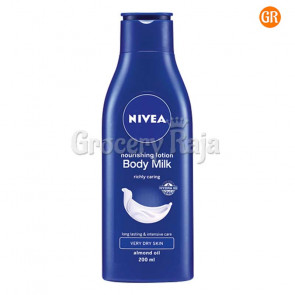 Nivea Nourishing Lotion Body Milk with Almond Oil - Very Dry Skin 200 ml